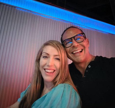 Janine and Omar selfie